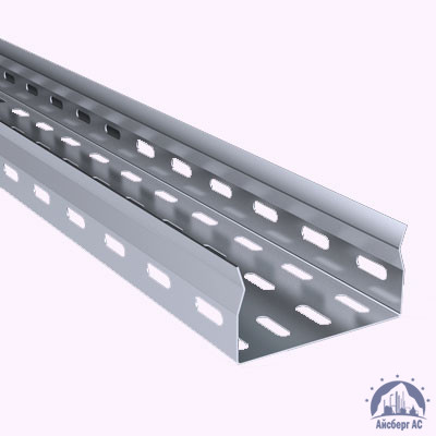 Лоток кабельный перфорированный 500х100 оцинкованный s=1.0 купить  в Череповце