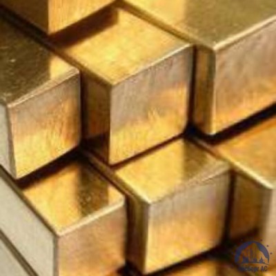 Квадрат латунный 15х15 мм ЛС59 купить  в Череповце