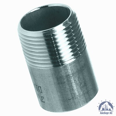 Ниппель нержавеющий Ду 32 1 1/4'' AISI 316L купить  в Череповце