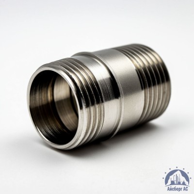 Ниппель переходной нержавеющий DN 32х15 1 1/4"-1/2" 42,4х21,3 мм AISI 316 двойной НР-НР купить  в Череповце